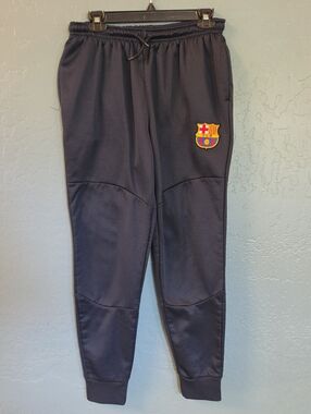 FC Barcelona Men's Navy Jogger Sweatpants